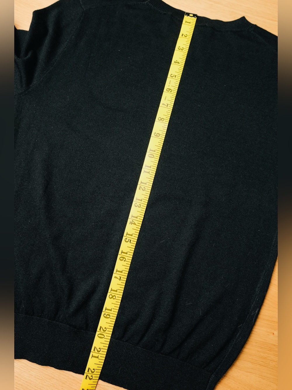 Loro Piana 100% Wool Black Crewneck Sweater Made in Italy - Picture 10 of 10